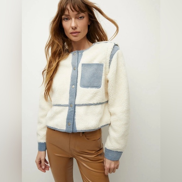 Veronica Beard Surrey Sherpa Jacket - Picture 1 of 9